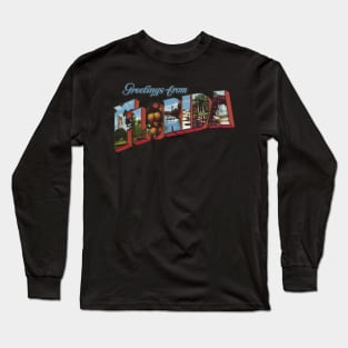 Greetings from Florida Long Sleeve T-Shirt